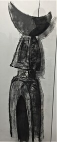 drawing, Lynette Heenan, Knight by Lynette Heenan, 1996
