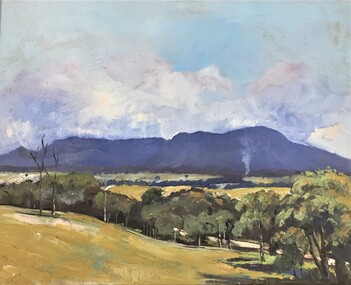 painting, Untitled (Mt Cole) by Hedges