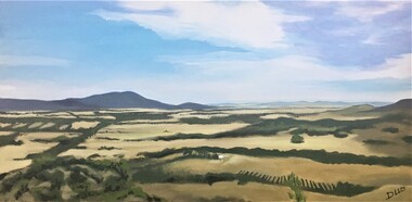 painting, Dawn Lim, Barkley and Beyond by Dawn Lim, c2106
