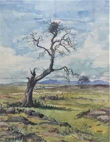 painting, The Crows Nest, Warapingo Beaufort by Maude Glover Fleay, 1930