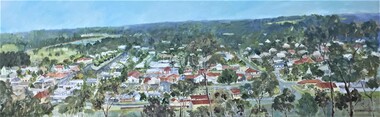 painting, Heather Featherson, Beaufort from Camp Hill by Heather Featherson, 2007