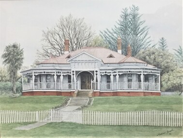 drawing, Michael Gersch, House Beaufort Victoria by Michael Gersch, 1983