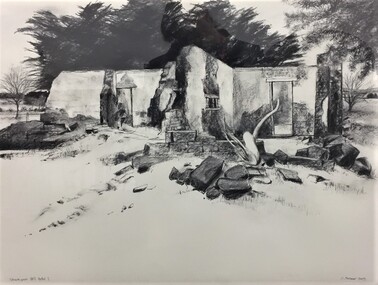 painting, Christopher Palmer, Stockyard Hill Hotel No.1 by Christopher Palmer, 2009