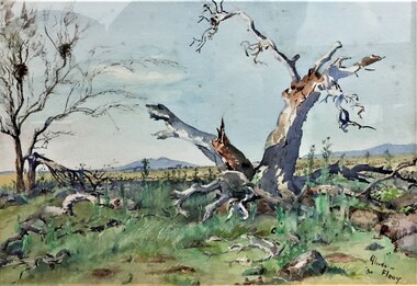 painting, The Morning After the Storm by Maude Glover Fleay, 1930