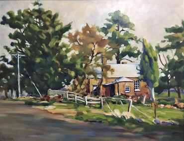 painting, Rodney Read, Old Sheep Yards Avoca by Rodney Read, 2003