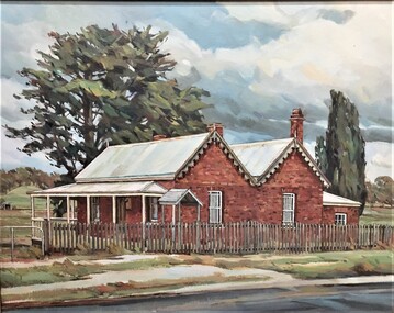painting, Rodney Read, Avoca Main Street by Rodney Read, 2000