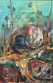 painting, Melville Robinson, Bunjil's Shelter I by Melville Robinson