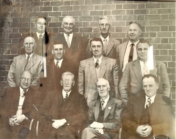 Photograph, Shire of Lexton Councillors and Officers, 1958