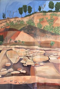 painting, Untited (landscape)