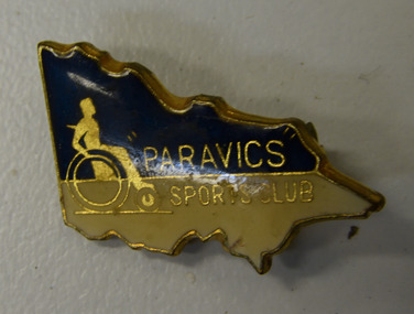 Lapel pin, Paravics Sports Club lapel pin