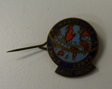 Lapel pin, Stoke-Mandeville Games - Great Britain lapel pin