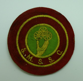Cloth patch, S.M.S.S.C. patch