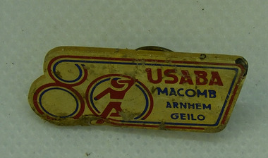 Lapel badge, USADA lapel badge - Arnhem