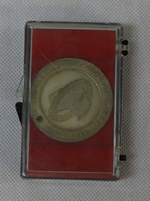 Medal in plastic case, Medal from 5th Australian Paraplegic Games - Perth 1968 - Basketball, 1968