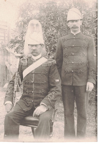 Members of Linton Brass Band, circa 1903