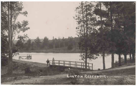 Reservoir at Linton, Victoria.