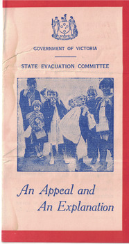 Evacuation and billeting of children during World War II.