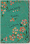 Green folder souvenir, shopping list inside.