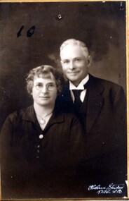 Photograph, Kielina Studio, Mr and Mrs Harry Mitchell