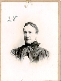 Photograph, Mrs John Hartley Roberts (nee Mary Ann Ellis)