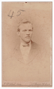 Photograph, I P Lind, photographer, 57 Bourke Street East, Melbourne, R. Caldwell