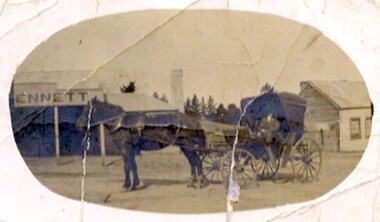 Photograph, George Bennett, butcher