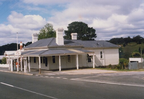 Post office building.