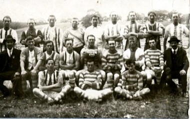 Photograph, Linton Football Team, Premiers 1919, 1919