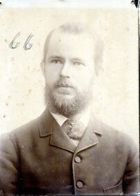 Photograph, Robert Cochrane, Linton State School teacher and headmaster, late 1800'S