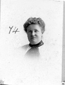 Photograph, Mrs John Madden, nee Cis (Mary Ann) McFadzean