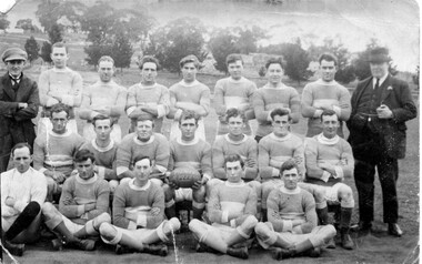 Photograph, Linton Football Club players 1922