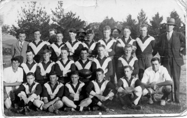 Photograph, Linton Football Club team, 1930s?