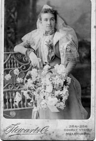 Photograph, Stewart amd Co, 284 - 286 Bourke St, Melbourne, Millie Ching : wedding photograph