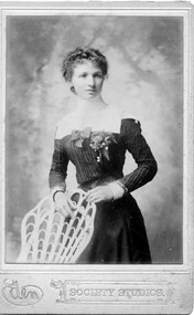 Photograph, Eden  Society Studios, Miss Jennings [probably Martha Emily Jennings]