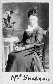 Photograph, Richards and Co Ballarat, Catherine Sneddon, midwife