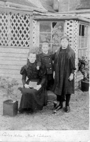 Photograph, C Gribble  221 Inkerman St, St Kilda, The Graham children