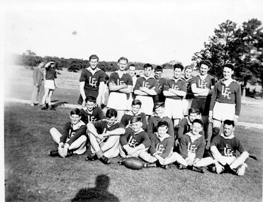 Photograph, Linton Football Club players, c1950