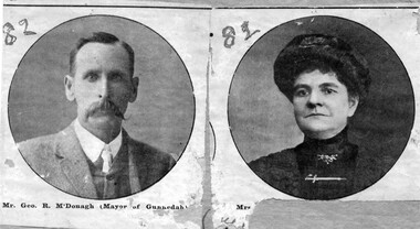 Photograph, Mr and Mrs George McDonagh