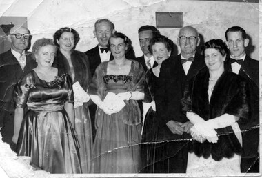 Photograph, People at the Linton Catholic Ball, 1960