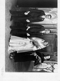 Photograph, Talbot Studios, Glenhuntly, Gordon Bennett and Ada Keil, wedding photograph