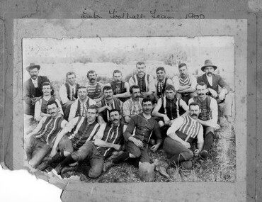 Photograph, Vice Regal Photographer, Ballarat, Linton Football team c.1900