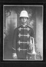 Photograph, George McCormack in band uniform