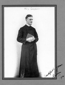 Photograph, Reverend  Gooden, 1930