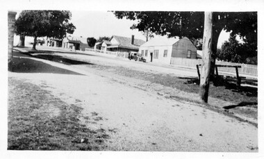 Photograph, Sussex Street Linton looking north-east