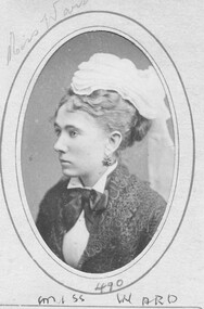 Photograph, Miss Ward