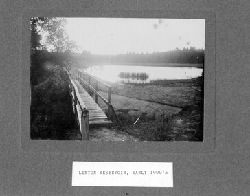 Linton Reservoir, early 1900s