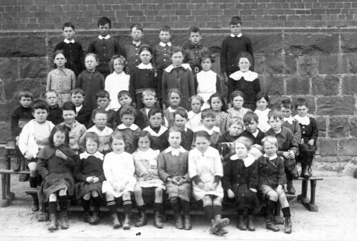 Group of school children.