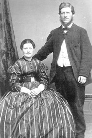 Portrait of a man and a woman.