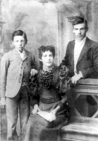 Photograph, Flynn family, Snake Valley, Copy made 1996