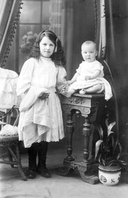 Young boy and girl.